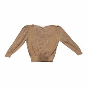 Savion by Lynne Feuer Vintage Open-Knit Sweater – Made in USA